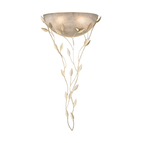 Vineland 2 Light Wall Sconce In Aged Silver