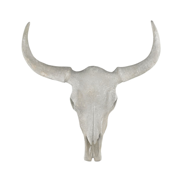 Big Wells Steer Skull In Sigma Stone