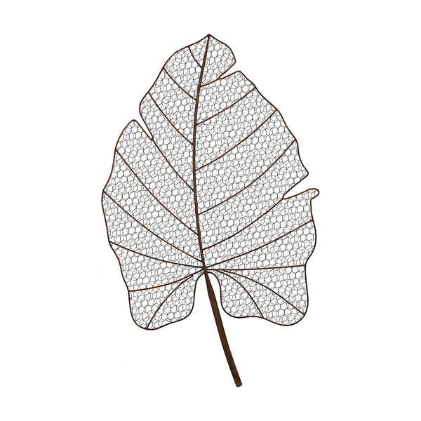 Wire Palm Frond Wall Decor