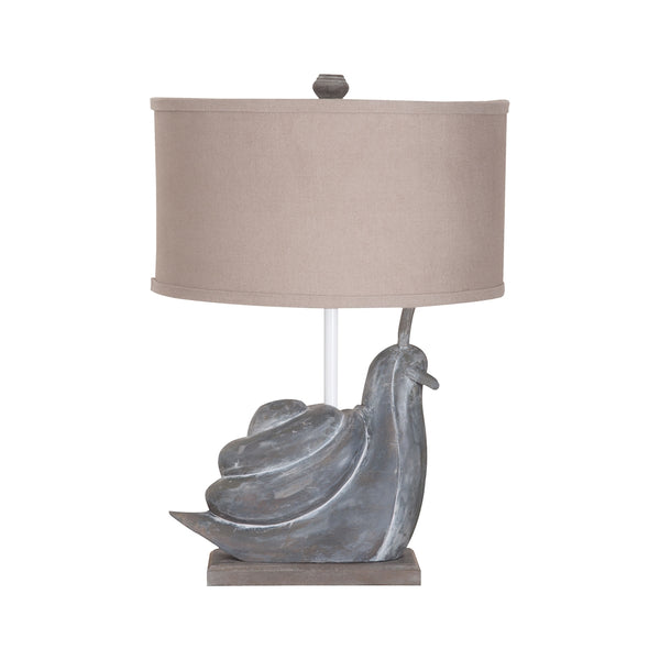 Wooden Snail Lamp