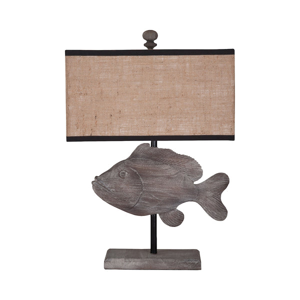 Wooden Fish Lamp