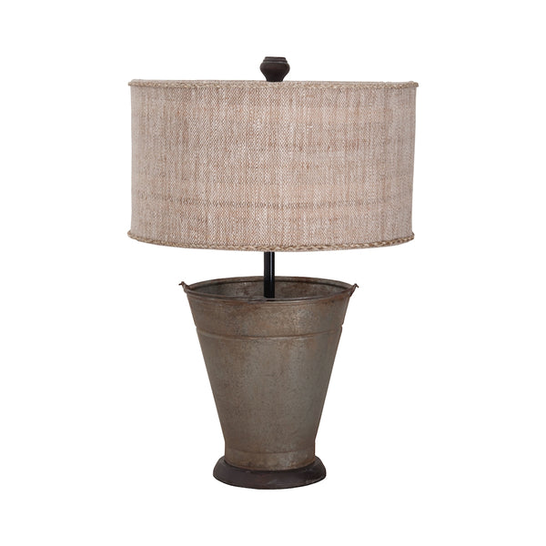 Tin Simple Bucket Lamp