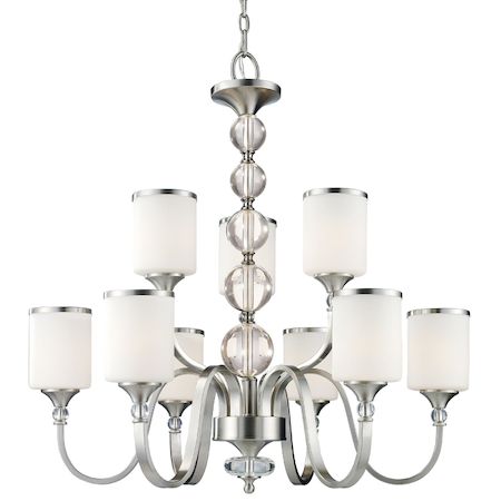 Z-Lite Cosmopolitan 9 Light Chandelier 308-9-BN