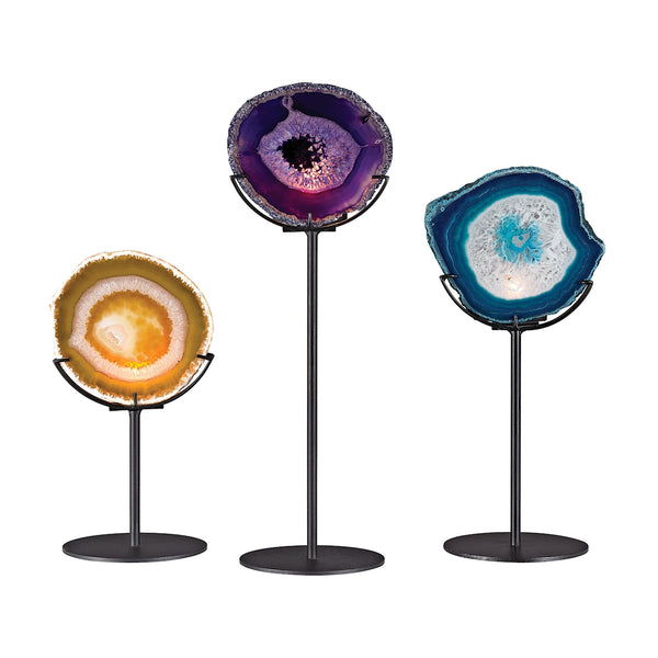 Agate Tealight Holders