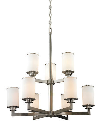 Z-Lite Savannah 9 Light Chandelier 412-9