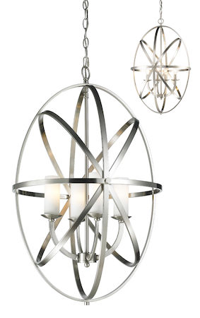 Z-Lite Aranya 4 Light Pendant 6027-4L-BN