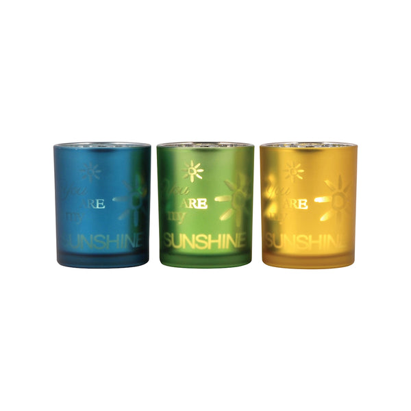 Sunshine Set of 3 Votives
