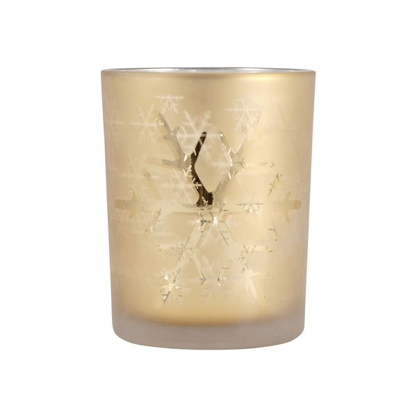 Fern Snowflake Votive Large