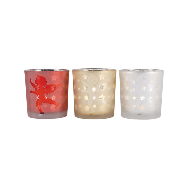 Cherubs Set of 3 Votives