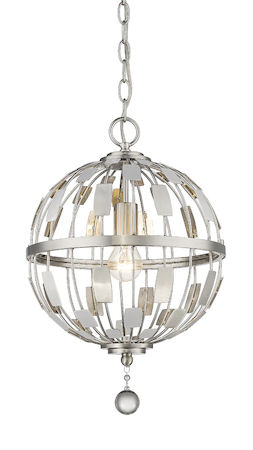 Z-Lite Almet 1 Light Pendant 430B12-BN