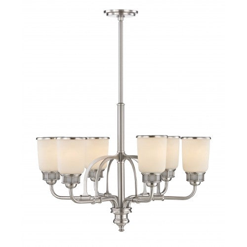 Livex Lighting Lawrenceville 6 Lt BN Chandelier