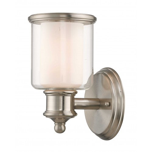 Livex Lighting Middlebush 1 Lt BN Wall Sconce