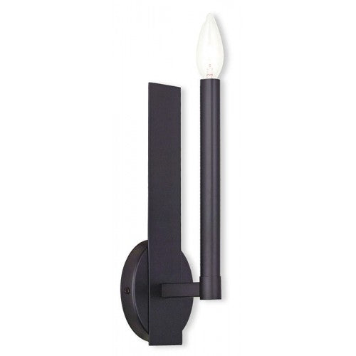 Livex Lighting Alpine 1 Light Bronze Wall Sconce