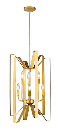 Z-Lite Marsala 6 Light Pendant 4000-6PMG