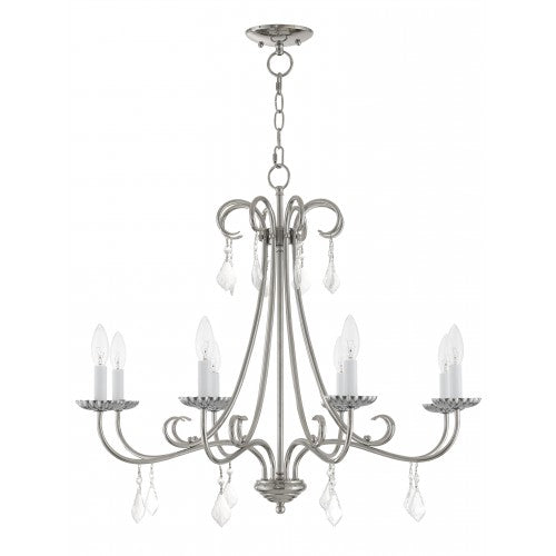 Livex Lighting Daphne 8 Lt CH Chandelier