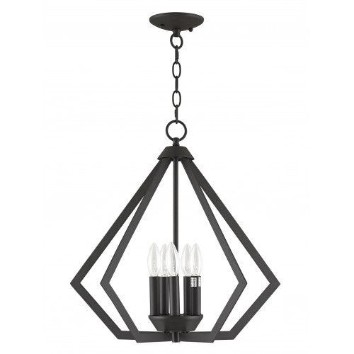 Livex Lighting Prism 5 Light Bronze Chandelier
