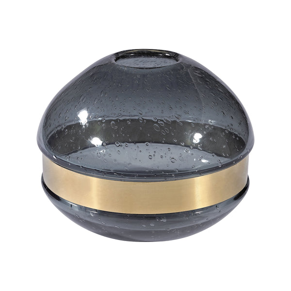 Banded Globe Vase