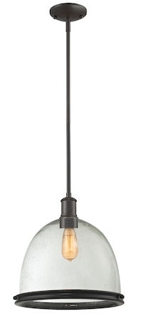 Z-Lite Mason 1 Light Pendant 716P13-BRZ