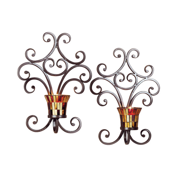 Truffle Set of 2 Wall Sconces