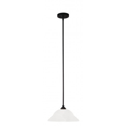 Livex Lighting North Port 1 Light Black Pendant
