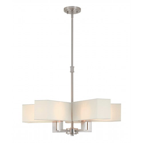 Livex Lighting Rubix 5 Lt BN Chandelier