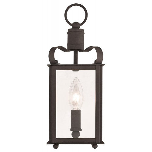 Livex Lighting Garfield 1 Light Bronze Wall Sconce