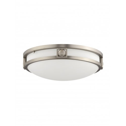 Livex Lighting Titania 2 Light Brushed Nickel Ceiling Mount