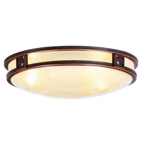 Livex Lighting Titania 3 Light Olde Bronze Ceiling Mount