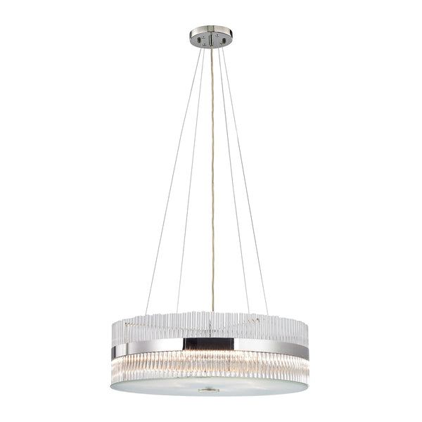Nescott 5 Light Chandelier In Polished Chrome