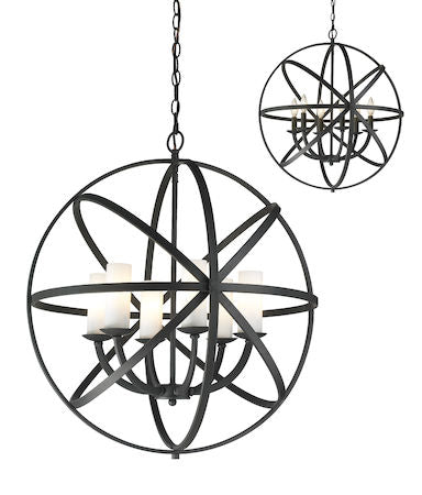 Z-Lite Aranya 6 Light Pendant 6017-6L-BRZ