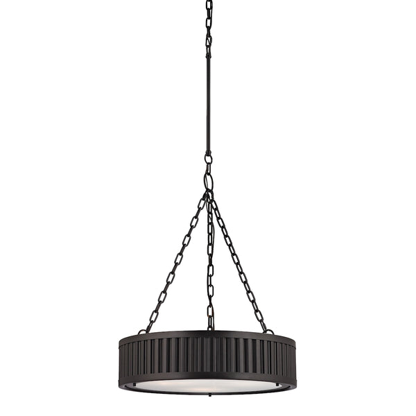 Linden Manor 3 Light Pendant In Oil Rubbed Bronze