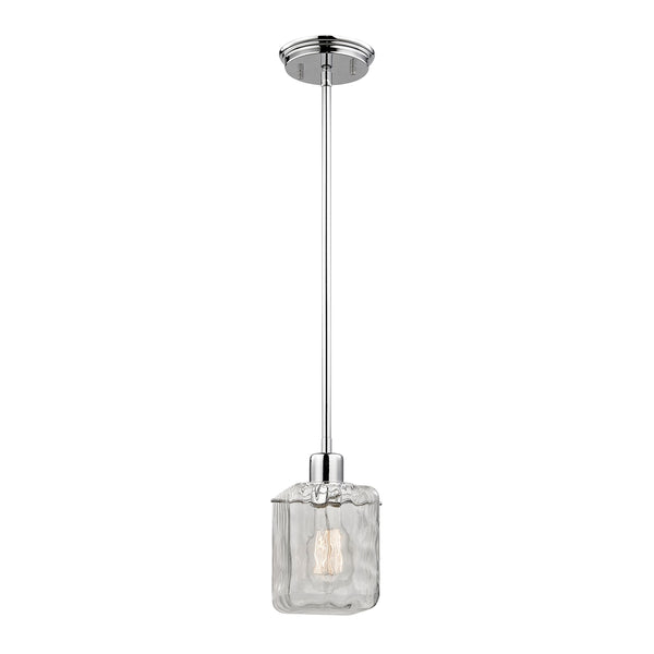 Watercube 1 Light Pendant In Polished Chrome