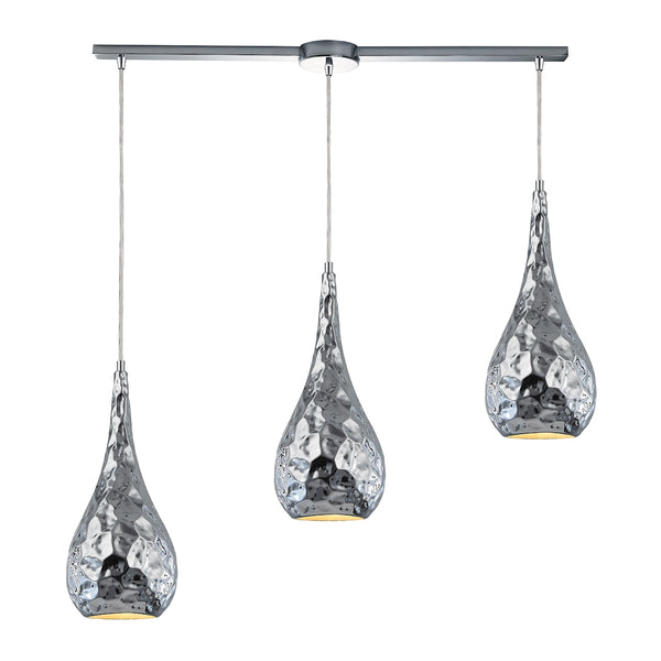 Hammersmith 3 Light Pendant In Polished Chrome
