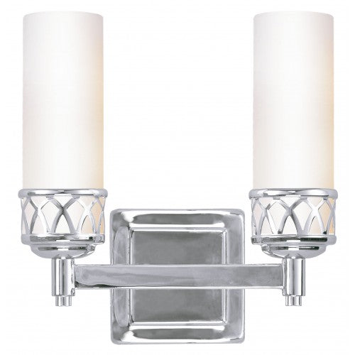 Livex Lighting Westfield 2 Light Polished Chrome Bath