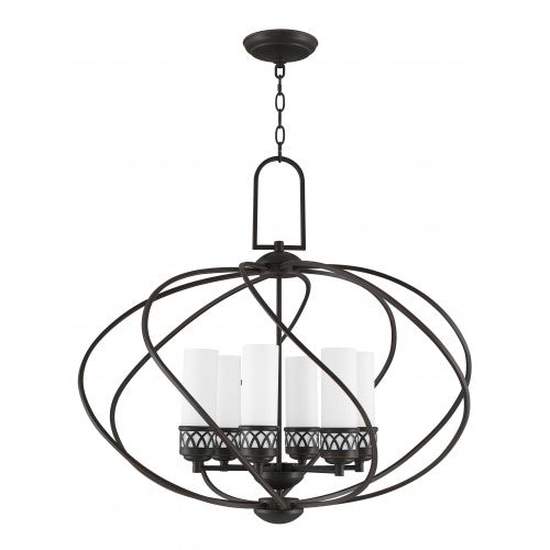Livex Lighting Westfield 6 Light Olde Bronze Chandelier