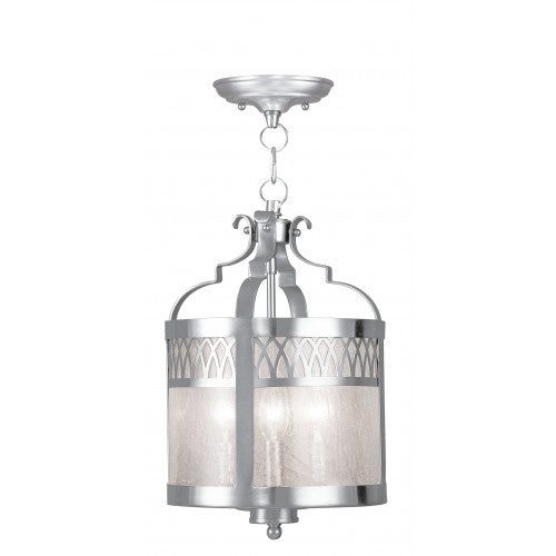 Livex Lighting Westfield 3 Light BN Chain Hang/Ceiling Mount