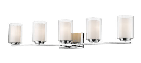 Z-Lite Willow 5 Light Vanity Light 426-5V-CH