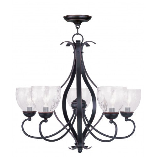 Livex Lighting Brookside 5 Light Olde Bronze Chandelier