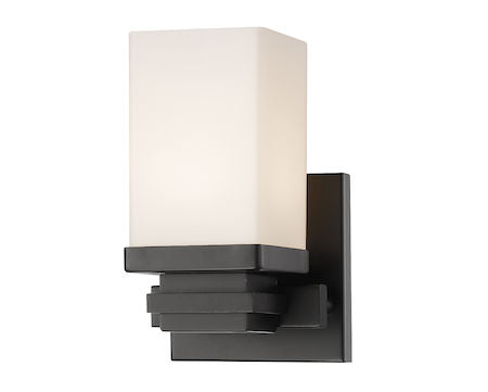Z-Lite Avige 1 Light Wall Sconce 1916-1S-BRZ-LED