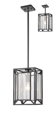 Z-Lite Braum 1 Light Pendant 6005MP-BRZ