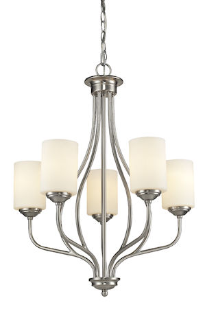 Z-Lite Cardinal 5 Light Chandelier 434-5-BN