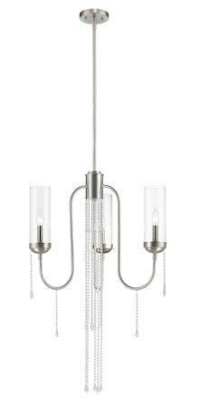 Z-Lite Siena 3 Light Chandelier 433-3BN