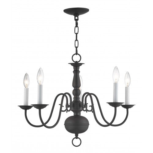Livex Lighting Williamsburgh 5 Lt BZ Chandelier
