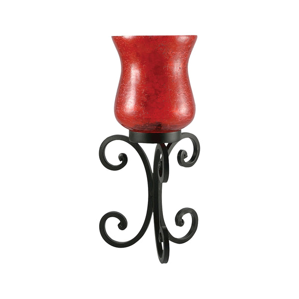 Cerise 15.9-Inch Pillar Holder