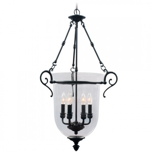 Livex Lighting Legacy 6 Light Bronze Chain Lantern