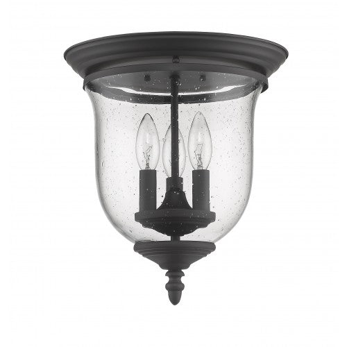 Livex Lighting Legacy 3 Light Bronze Ceiling Mount