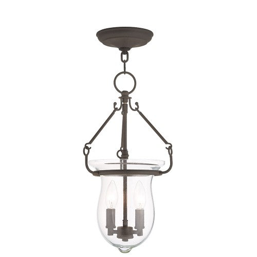 Livex Lighting Canterbury 2 Light Bronze Pendant
