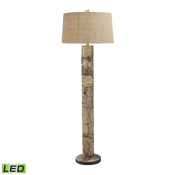 Aspen Bark LED Floor Lamp