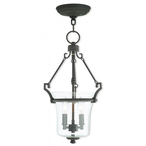 Livex Lighting Buchanan 2 Light Bronze Pendant
