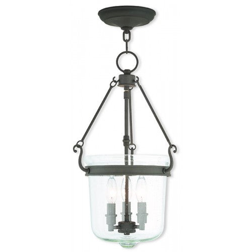 Livex Lighting Winchester 3 Light Bronze Pendant